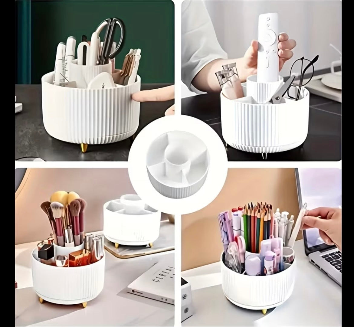 Premium Rotating Makeup Organizer